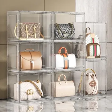 MSHOMELY Handbag Organizer - Stackable & Durable