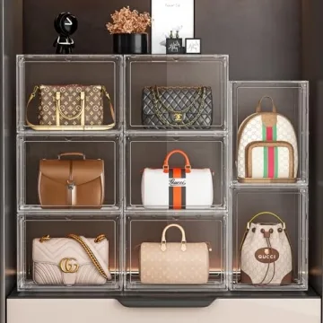 MSHOMELY Handbag Organizer - Stackable & Durable