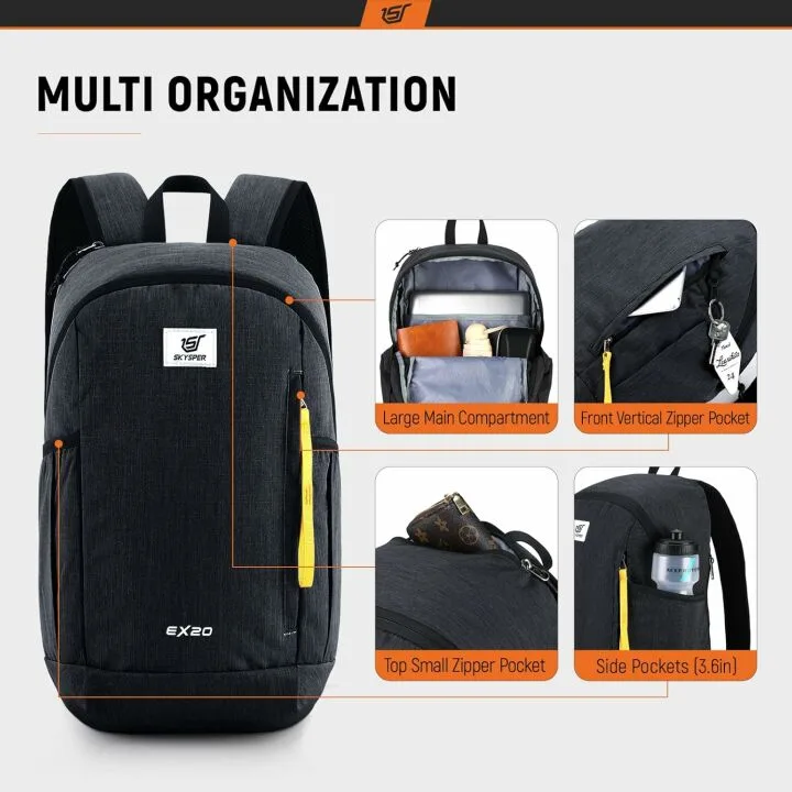 SKYSPER Lightweight 20L Hiking Backpack for All