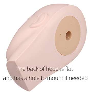 Practice Lash Mannequin Head for Eyelash Extensions