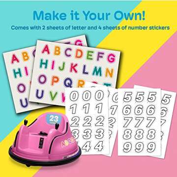 Kidzone 12V Electric Ride On Bumper Car for Kids