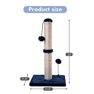 MECOOL Cat Scratching Post for Kittens or Small Cats