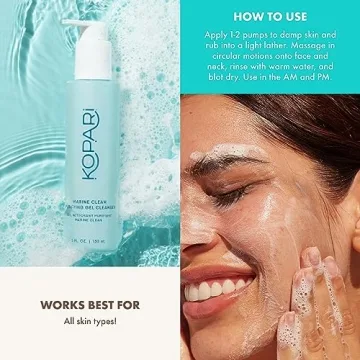 Gentle Kopari Marine Clean Gel Cleanser for All Skin Types
