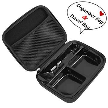 Sminiker Low Noise Horses Clippers Rechargeable Cordless Pet Clippers Grooming Kit with Storage Bag ...