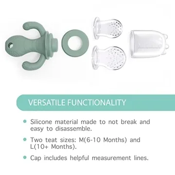 Little Twig Baby Feeder Teether | BPA-Free Silicone Freezer Tray
