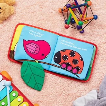 ToBe ReadyForLife Baby Crinkle Book for Infants Gift