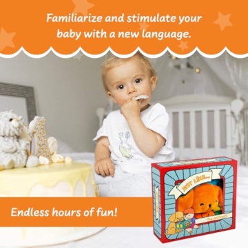 ToBe ReadyForLife Baby Crinkle Book for Infants Gift