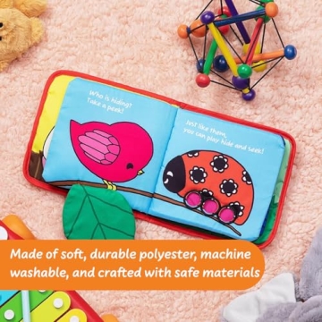 ToBe ReadyForLife Baby Crinkle Book for Infants Gift