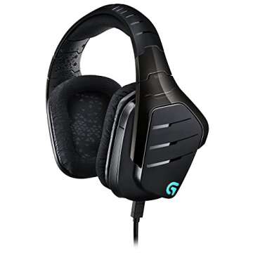 Logitech G633 Artemis Spectrum – RGB 7.1 Dolby and DTS Headphone Surround Sound Gaming Headset –...