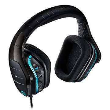 Logitech G633 Artemis Spectrum – RGB 7.1 Dolby and DTS Headphone Surround Sound Gaming Headset – PC, PS4, Xbox One, Switch, and Mobile Compatible – Exceptional Audio Performance – Black
