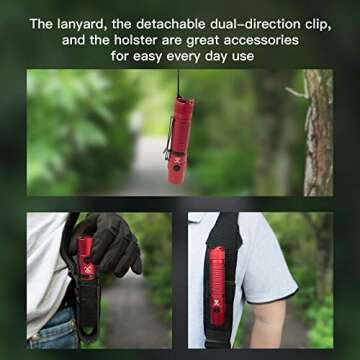 ThruNite TT20 Flashlight - 2526 Lumens, Rechargeable, Turbo Mode