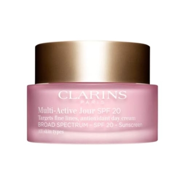 Clarins Multi-Active Day Cream SPF 20 | Anti-Aging Moisturizer | UVA/UVB Protection | Minimizes Fine...