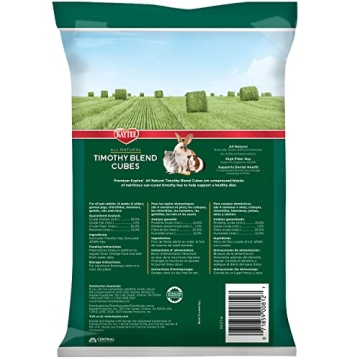 Kaytee Timothy Hay Blend Cubes for Happy and Healthy Pets