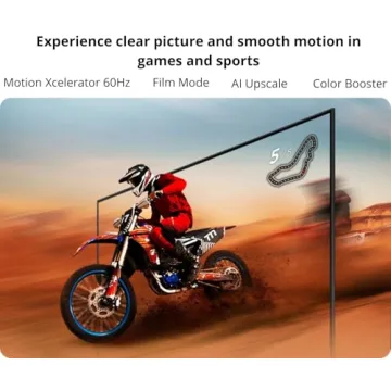 Samsung 43 Inch Smart TV UHD with Motion Xcelerator Renewed