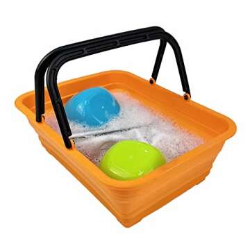 Versatile SAMMART Collapsible Basket - Space-Saving & Practical