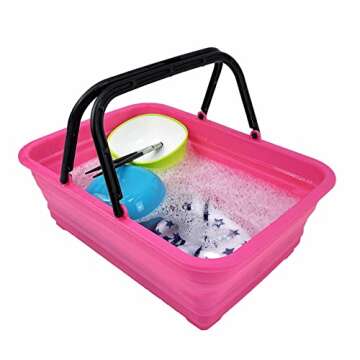 Versatile SAMMART Collapsible Basket - Space-Saving & Practical