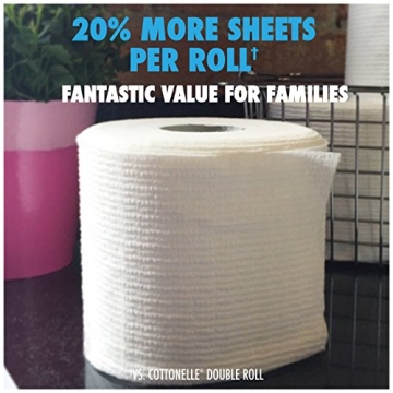 Cottonelle CleanCare Family Roll Toilet Paper – Ultra Soft