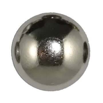 decotacks® Silver Finish Upholstery Nails/Tacks 7/16in - 500 Pcs [Nickel/Silver Finish] DX0511-500