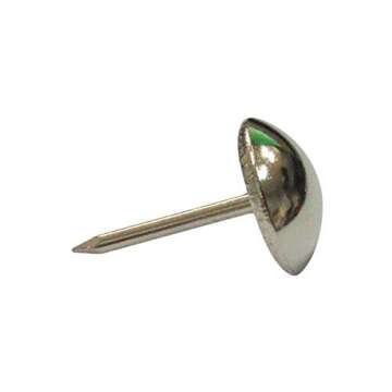 decotacks® Silver Finish Upholstery Nails/Tacks 7/16in - 500 Pcs [Nickel/Silver Finish] DX0511-500