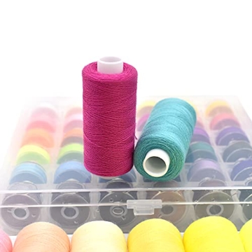HDST-HOME 72-Piece Colorful Sewing Thread Set
