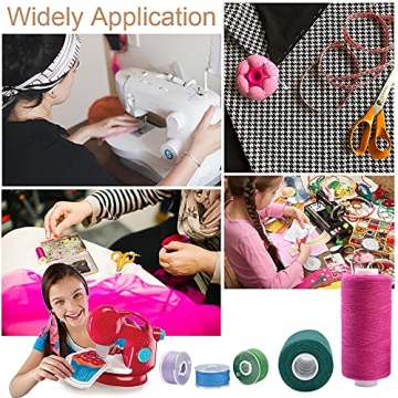 HDST-HOME 72-Piece Colorful Sewing Thread Set