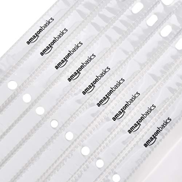 Clear Sheet Protectors 8.5x11 for 3-Ring Binder 100-Pack