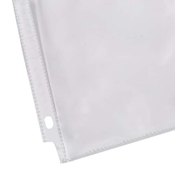 Clear Sheet Protectors 8.5x11 for 3-Ring Binder 100-Pack