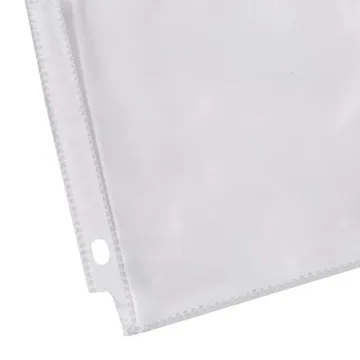 Clear Sheet Protectors 8.5x11 for 3-Ring Binder 100-Pack