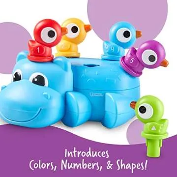 Huey The Fine Motor Hippo - Fun Educational Toy for Toddlers