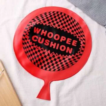 POPLAY 2PCS Whoopee Cushions, 10 inch Fun Toys for Novelty Party Favors Kids and Adults Fart Pillow Prank Party Gift