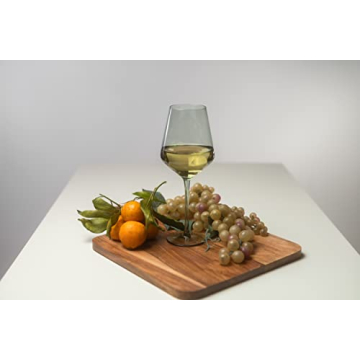 Saludi Light Blue Wine Glasses Crafted for Elegance