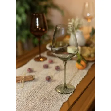 Saludi Light Blue Wine Glasses Crafted for Elegance