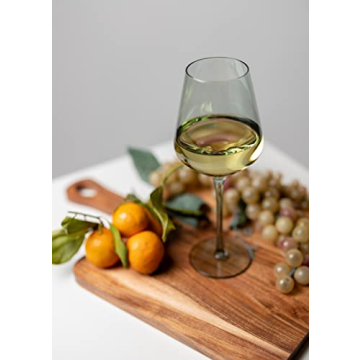 Saludi Light Blue Wine Glasses Crafted for Elegance