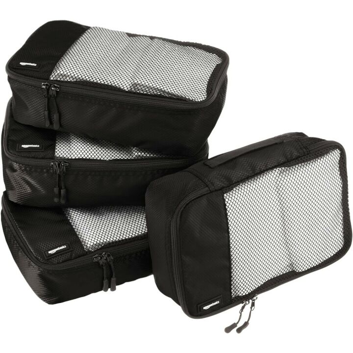 Amazon Basics Small Packing Cubes Set - 4-Piece Set