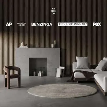 Elegant 2-Pack Wood Acoustic Wall Panels for Decor