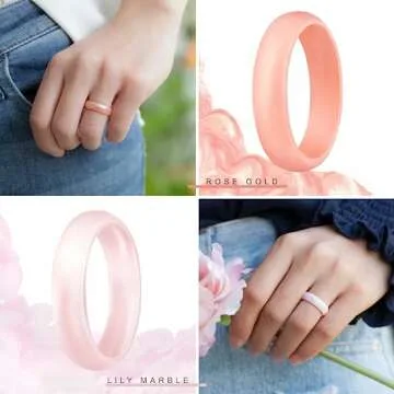 Stylish Silicone Wedding Rings for Every Lifestyle