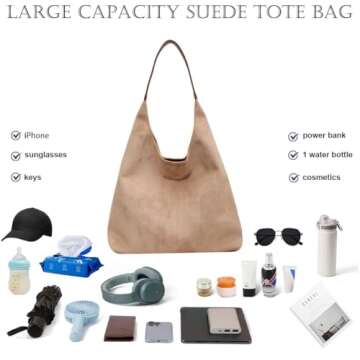 Stylish Suede Tote Bag for Women - 2025 Collection