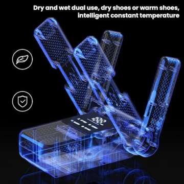 Smart Shoe Dryer: Fast Drying & Deodorization Features