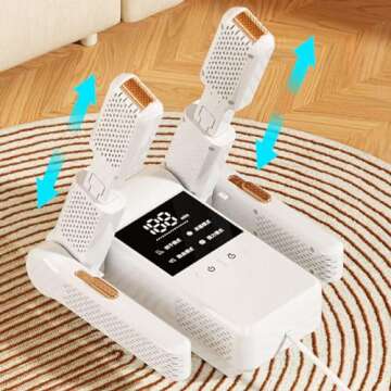 Smart Shoe Dryer: Fast Drying & Deodorization Features