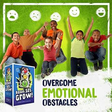 Learning Resources Growth Mindset Game For Boys Girls Teens | Card Games For Kids Ages | Family & Classroom Games | Cognitive Behavior Therapy CBT | Learning Games | Social Emotional Learning