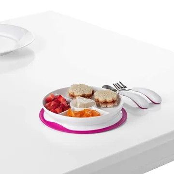 OXO Tot Suction Divided Plate - Perfect for Toddlers!