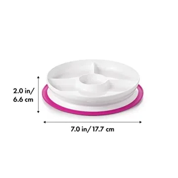 OXO Tot Suction Divided Plate - Perfect for Toddlers!