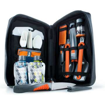 GSI Outdoors 24-People Cooking Set for Outdoor Fun