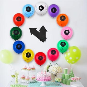 Gemscream Countdown Balloons Kit for New Year Celebration