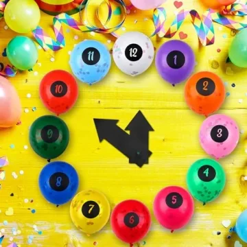 Gemscream Countdown Balloons Kit for New Year Celebration