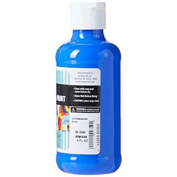 Sargent Art Acrylic Paint Set 8 Assorted Colors Non-Toxic