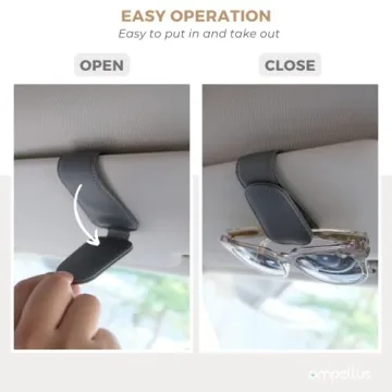 Ompellus Eyeglass Hanger Clip for Car Sun Visor