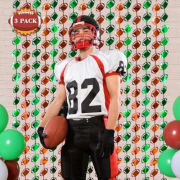 LOLStar Foil Fringe Curtains for Ultimate Football Parties