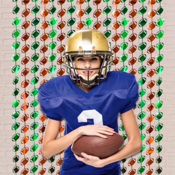 LOLStar Foil Fringe Curtains for Ultimate Football Parties