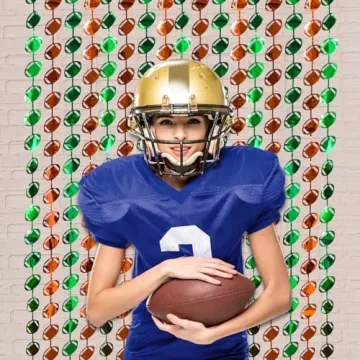 LOLStar Foil Fringe Curtains for Ultimate Football Parties